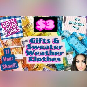 $3 Bath & body Works show!!